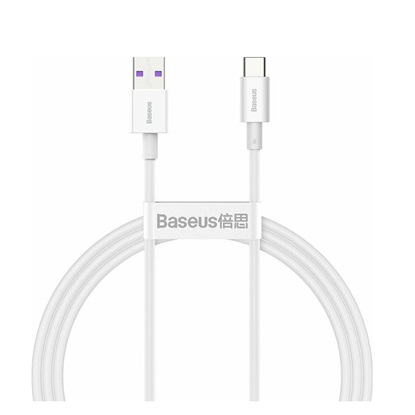 Baseus Type-C - Type-C Superior cable Quick Charge / Power Delivery / FCP 100W 5A 20V 2m white (CATYS-C02) (BASCATYS-C02)-BASCATYS-C02