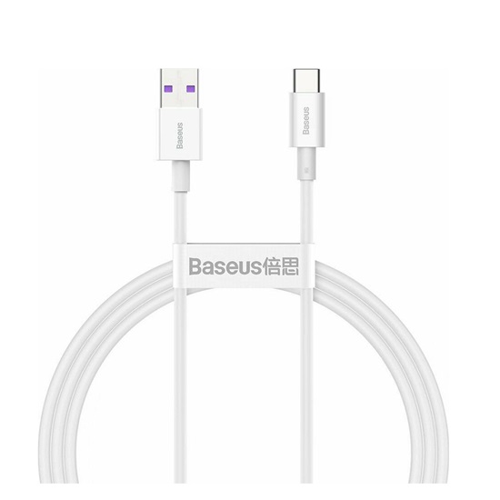 Baseus Type-C - Type-C Superior cable Quick Charge / Power Delivery / FCP 100W 5A 20V 2m white (CATYS-C02) (BASCATYS-C02)-BASCATYS-C02