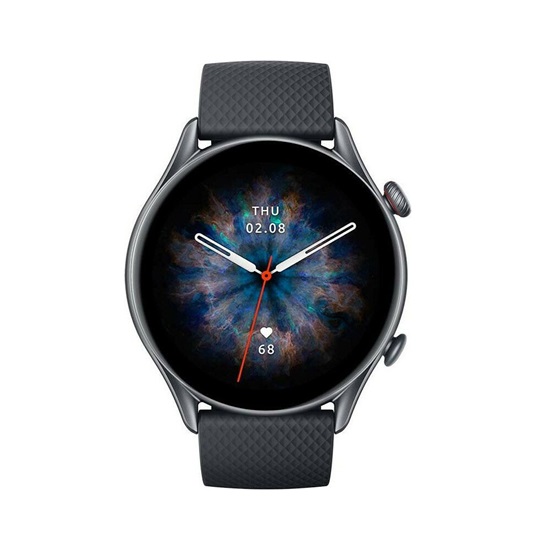 Amazfit GTR 3 Pro Aluminium Αδιάβροχο Smartwatch με Παλμογράφο (Infinite Black) (A2040IB)-XIAA2040IB
