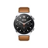 Xiaomi Watch S1 Stainless Steel 46mm Αδιάβροχο με Παλμογράφο (Silver / Brown Leather Strap) (BHR5560GL) (XIABHR5560GL)-XIABHR5560GL