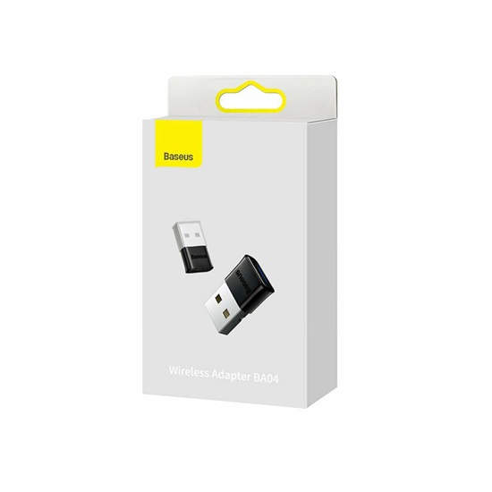 Baseus HUB BA04 mini Bluetooth 5.0 adapter USB Black (ZJBA000001) (BASZJBA000001)-BASZJBA000001