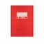 Typotrust Τετράδιο Εξήγηση Βιβλιοδετημένη Κόκκινη Ριγέ 17x25 80φ. (4142) (TYP4142)-TYP4142