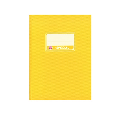 Typotrust Τετράδιο Εξήγηση Βιβλιοδετημένη Κίτρινη Ριγέ 17x25 80φ. (4144) (TYP4144)-TYP4144