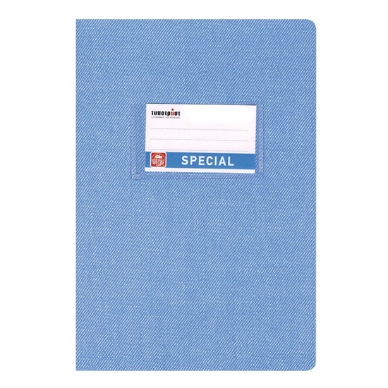 Typotrust Jeans Τετράδιο Γαλάζιο Ριγέ 17x25 50φ. (4163) (TYP4163)-TYP4163