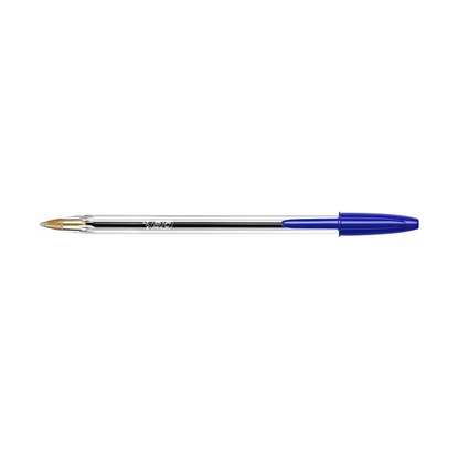 Bic Στυλό Ballpoint 1.0mm με Μπλε Mελάνι Cristal Original (847898) (BIC847898)-BIC847898