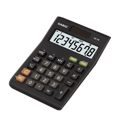 Casio Αριθμομηχανή MS-8B (MS8B) (CASMS8B)-CASMS8B