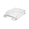 LEITZ LETTER TRAY PLUS CLEAR (52260002)-LEI52260002