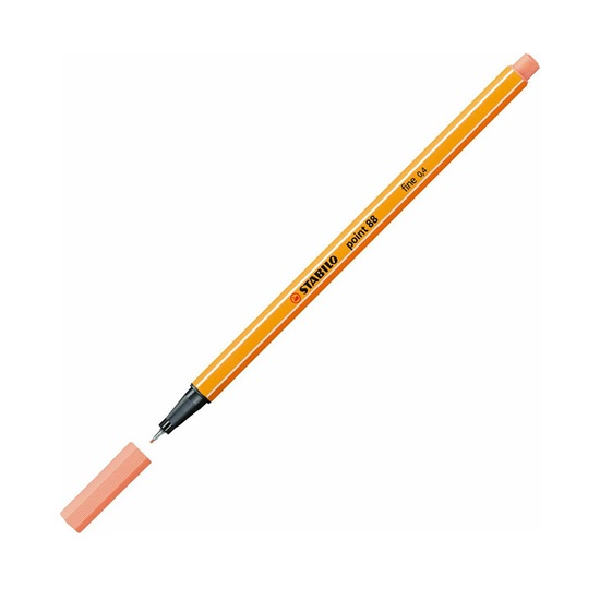 Μαρκαδόρος Σχεδίου STABILO Point 88 0.4 mm (Apricot) (88/26)-STB88/26