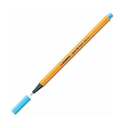 Μαρκαδόρος Σχεδίου STABILO Point 88 0.4 mm (Light Blue) (88/31)-STB88/31