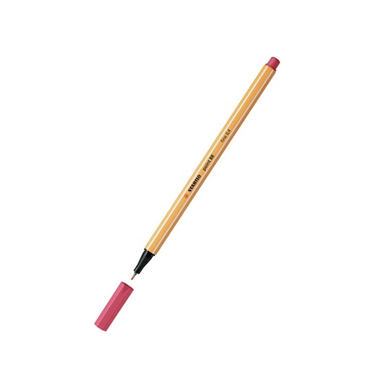 Μαρκαδόρος Σχεδίου STABILO Point 88 0.4 mm (Strawberry Red) (88/49)-STB88/49