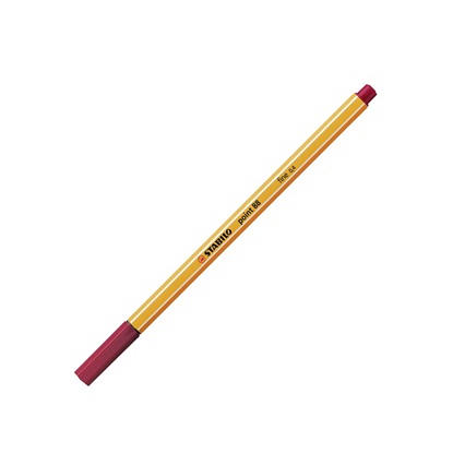 Μαρκαδόρος Σχεδίου STABILO Point 88 0.4 mm (Deep Red) (88/50)-STB88/50DR