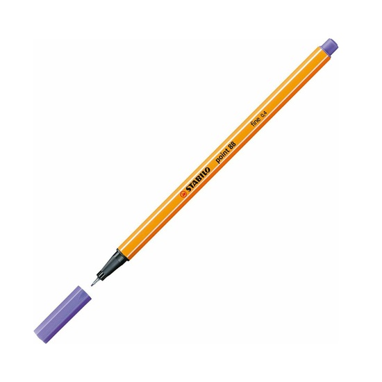 Μαρκαδόρος Σχεδίου STABILO Point 88 0.4 mm (Violet) (88/55)-STB88/55VIO