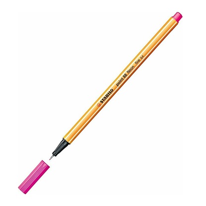 Μαρκαδόρος Σχεδίου STABILO Point 88 0.4 mm (Neon Pink) (88/056)-STB88/056