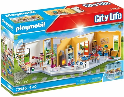 Playmobil City Life - Επιπλωμένη Επέκταση Ορόφου για το Μοντέρνο Σπίτι (70986)-PLY70986