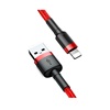 Baseus Braided USB to Lightning Cable Κόκκινο 2m (CALKLF-C09) (BASCALKLF-C09)-BASCALKLF-C09