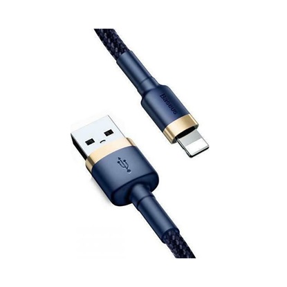 Baseus Cafule Braided USB to Lightning Cable Μπλε 2m (CALKLF-CV3) (BASCALKLF-CV3)-BASCALKLF-CV3