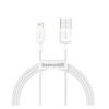 Baseus Superior Series USB to Lightning Cable Λευκό 0.25m (CALYS-02) (BASCALYS-02)-BASCALYS-02