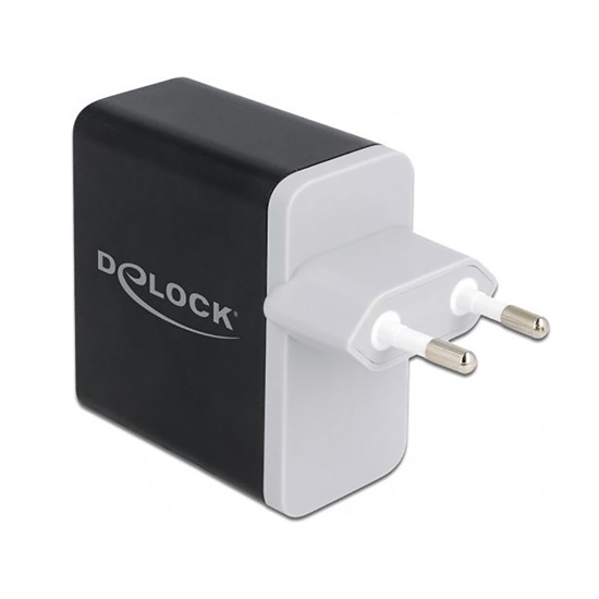 DeLock Φορτιστής Χωρίς Καλώδιο με Θύρα USB-C 27W Power Delivery / Quick Charge 4+ Μαύρος (41444) (DCK41444)-DCK41444