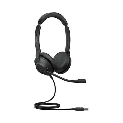 Jabra Evolve2 30 VOIP Headset USB-A MS Stereo (23089-999-979) (JAB23089-999-979)-JAB23089-999-979