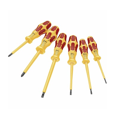 Wera 1060 i/1062 i/6 VDE screwdriver set Kraftform (5051575001) (WER5051575001)-WER5051575001