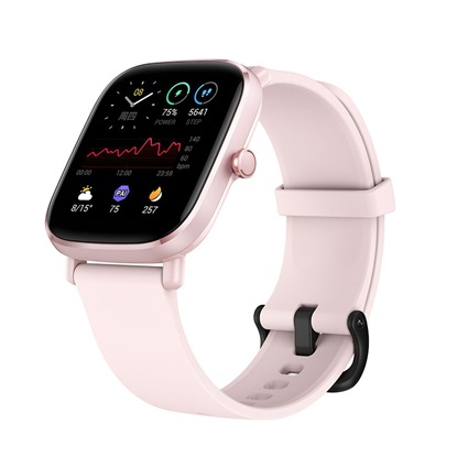 Amazfit GTS 2 Mini 40mm Αδιάβροχο Smartwatch με Παλμογράφο (Ροζ) (A2018PNK)-XIAA2018PNK