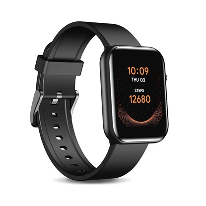 Mobvoi Ticwatch GTH Smartwatch με Παλμογράφο (Raven Black)-XIATICWATCHGTH