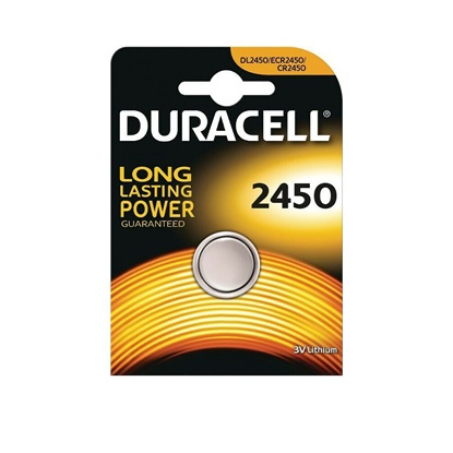 Duracell Electronics Μπαταρία Λιθίου Ρολογιών CR2450 3V 2τμχ (DECR24502) (DURDECR24502)-DURDECR24502