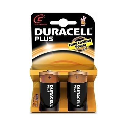 Duracell Plus Αλκαλικές Μπαταρίες C 1.5V 2τμχ (DPCLR14)(DURDPCLR14)-DURDPCLR14