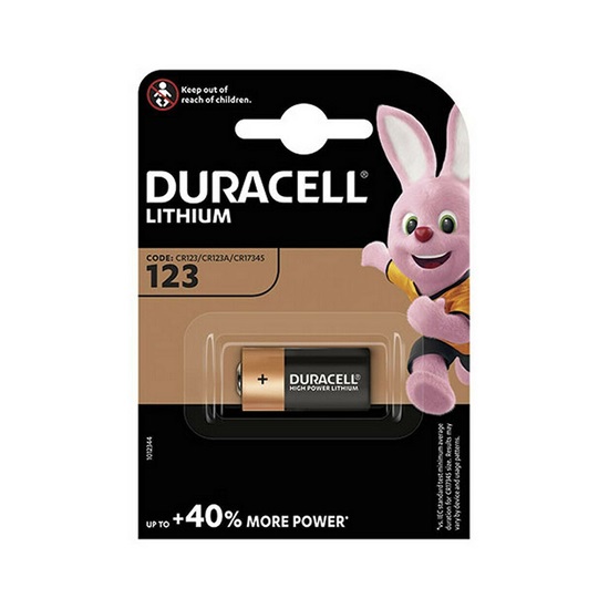 Duracell Ultra Μπαταρία Λιθίου CR123 3V 1τμχ (DUCR123)(DURDUCR123)-DURDUCR123