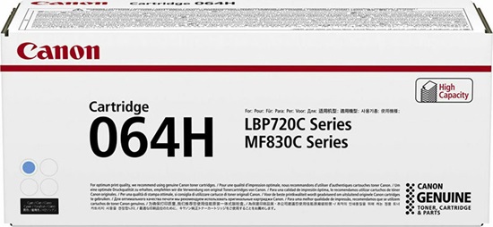 CANON LBP722Cdw/MF 832Cdw  SERIES TONER CYAN HC (10.4k) (4936C001) (CAN-064CH)-CAN-064CH