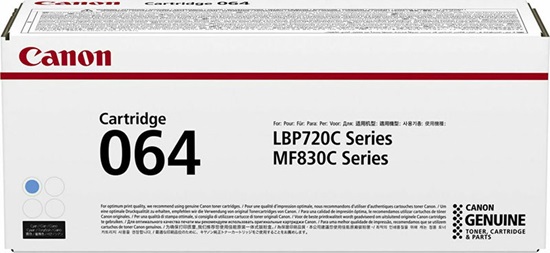 CANON LBP722Cdw/MF 832Cdw  SERIES TONER CYAN (5k) (4935C001) (CAN-064C)-CAN-064C