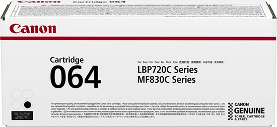 CANON LBP722Cdw/MF 832Cdw  SERIES TONER BLACK (6k) (4937C001) (CAN-064BK)-CAN-064BK