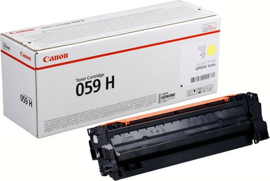 CANON LBP850/LBP852 Cx SERIES TONER YELLOW HC (13.5k) (3624C001) (CAN-059YH)-CAN-059YH