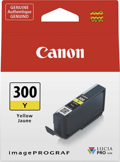 Canon PFI-300 Μελάνι Εκτυπωτή InkJet Κίτρινο (4196C001) (CANPFI-300Y)-CANPFI-300Y