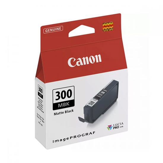 Canon PFI-300 Μελάνι Εκτυπωτή InkJet Matte Μαύρο (4192C001) (CANPFI-300MBK)-CANPFI-300MBK