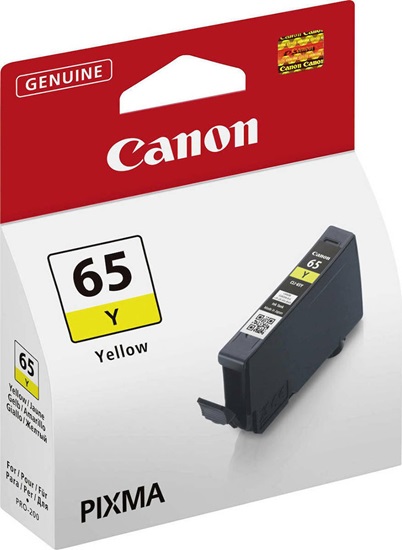 Canon CLI-65Y Μελάνι Εκτυπωτή InkJet Κίτρινο (4218C001) (CANCLI-65Y)-CANCLI-65Y