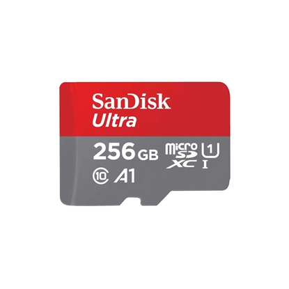 Sandisk Ultra microSDXC 256GB Class 10 U1 A1 UHS-I με αντάπτορα 150MB/s (SDSQUAC-256G-GN6MA) (SANSDSQUAC-256G-GN6MA)-SANSDSQUAC-256G-GN6MA