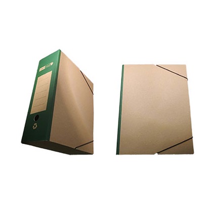 Officepoint Κουτί λάστιχο οικολογικό 26Χ36Χ12 κραφτ Πράσινο (OP-F-23755) (OFPOP-F-23755)-OFPOP-F-23755