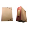 Officepoint Κουτί λάστιχο οικολογικό 26Χ36Χ12 κραφτ Κόκκινο (OP-F-23754) (OFPOP-F-23754)-OFPOP-F-23754
