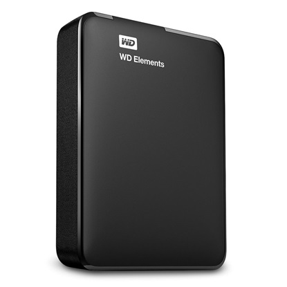 Western Digital Elements Portable 1.5TB USB 3.0 (Black 2.5") (WDBU6Y0015BBK-EESN)-WDBU6Y0015BBK
