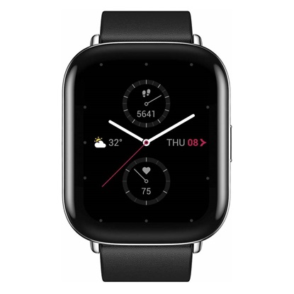 Amazfit Zepp E Square Stainless Steel Αδιάβροχο Smartwatch με Παλμογράφο (Black) (A1958ONYX)-XIAA1958ONYX