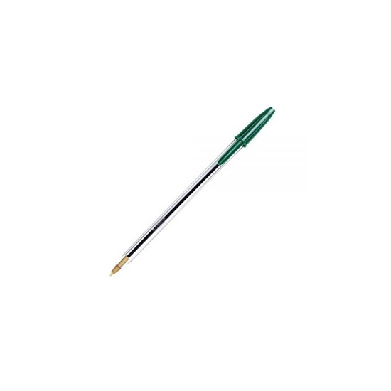 Στυλό Διαρκείας BIC Cristal 1.0 mm (Πράσινο) (8373621)-BIC8373621GR