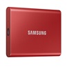 Samsung Portable SSD T7 USB 3.2 2TB Metallic Red (MU-PC2T0R/WW) (SAMMU-PC2T0R)-SAMMU-PC2T0R