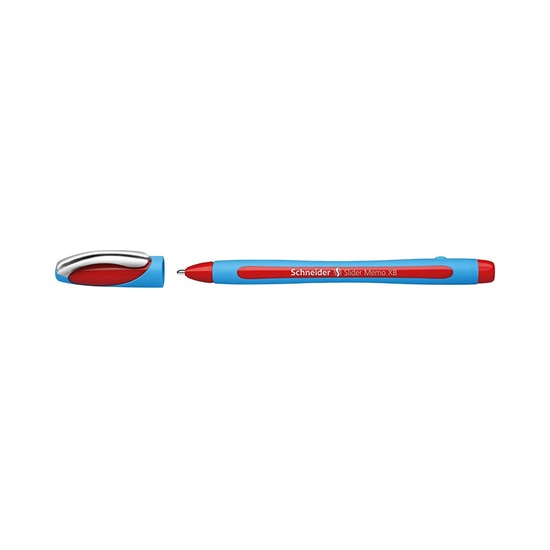 Schneider Slider Memo Ballpoint pen - red - XB (150202) (SCHN150202)-SCHN150202