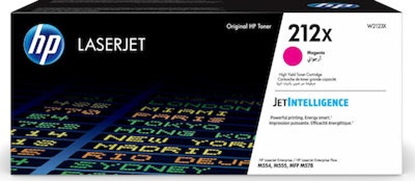 HP 212X Original LaserJet Toner Cartridge Magenta HC (W2123X) (HPW2123X)-HPW2123X