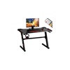Sofotel Led Crit Gaming Desk with Metal Legs Black 110x57x74.5cm (258000) (SPM258000)-SPM258000