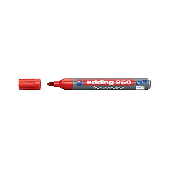 Edding 250 Whiteboard Marker Red (4-250002) (EDD4-250002)-EDD4-250002