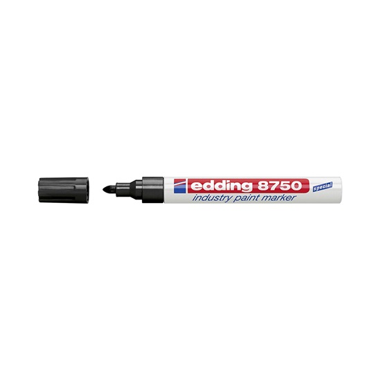 Edding 8750 Industry Paint Marker Black (4-8750001) (EDD4-8750001)-EDD4-8750001