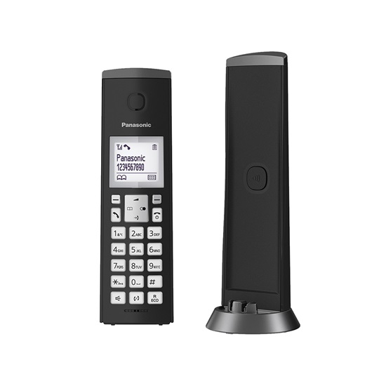 Ασύρματο Τηλέφωνο Panasonic KX-TGK210GRB Black (KX-TGK210GRB) (PANKXTGK210GRB)-PANKXTGK210GRB