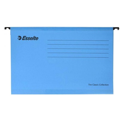 Κρεμαστοί Φάκελοι Esselte A4 Μπλε 24x33cm (90311)-ESS90311